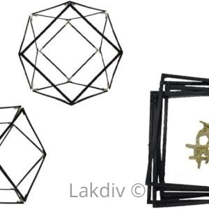 Vesak Lantern Plastic Frame Small